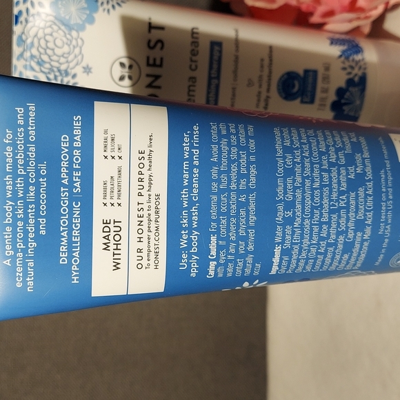 Honest Body wash & eczema cream soothing therapy NEW - Picture 3 of 7